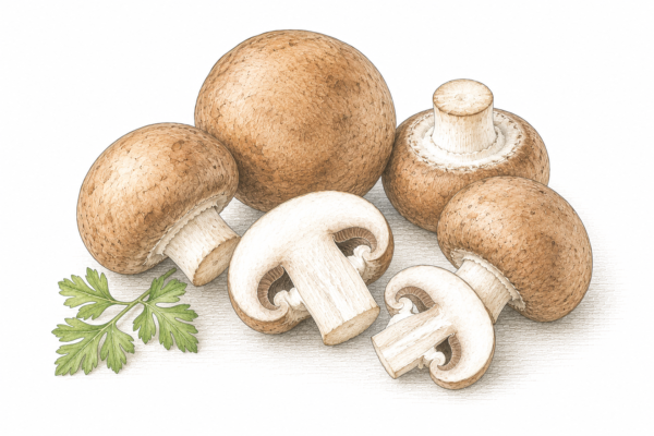 Champignons bruns